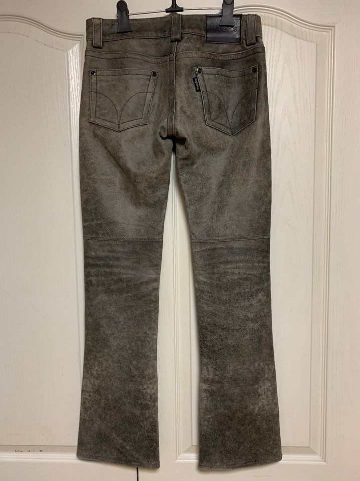 Hysteric Glamour Leather Flare Pants Size US 28 / EU 44 - 4 Thumbnail
