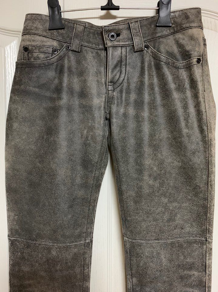 Hysteric Glamour Leather Flare Pants Size US 28 / EU 44 - 5 Thumbnail