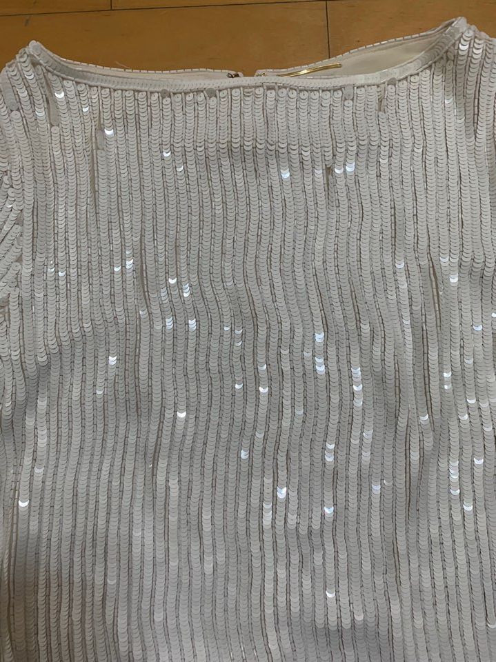 Saint Laurent Paris Holy Grail 13SS Luxury Sequin Silk Top Size US S / EU 44-46 / 1 - 9 Thumbnail