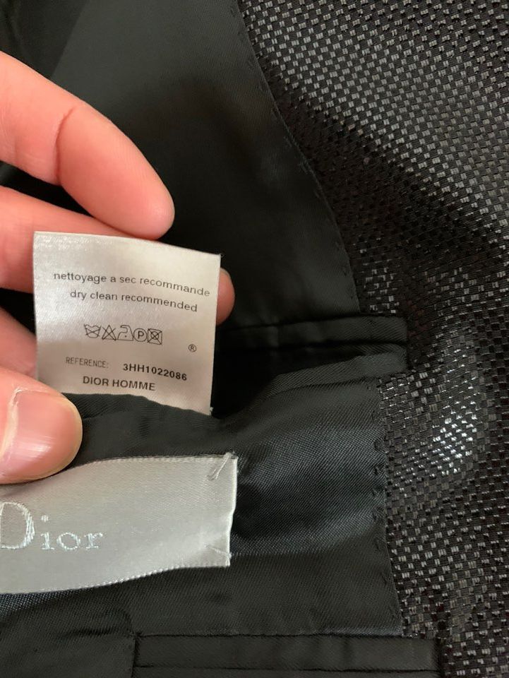 Dior Holy Grail 03FW LUSTER Glitter Blazer Size 44R - 5 Thumbnail