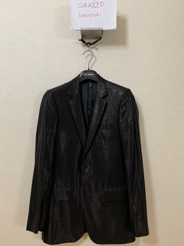 Dior Holy Grail 03FW LUSTER Glitter Blazer Size 44R - 2 Thumbnail