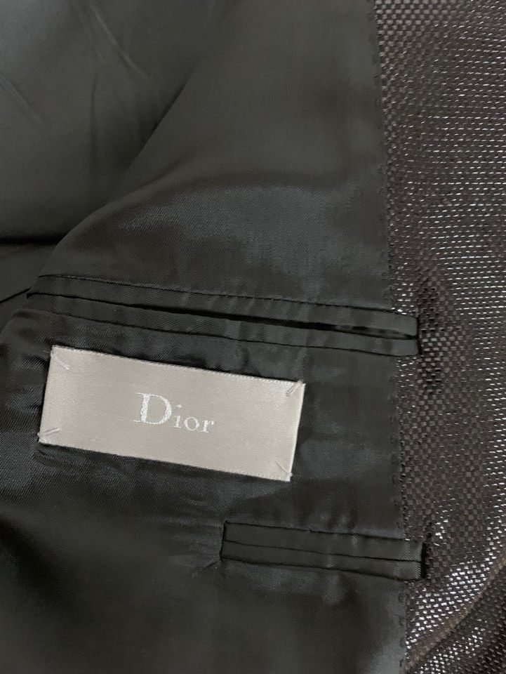 Dior Holy Grail 03FW LUSTER Glitter Blazer Size 44R - 3 Thumbnail