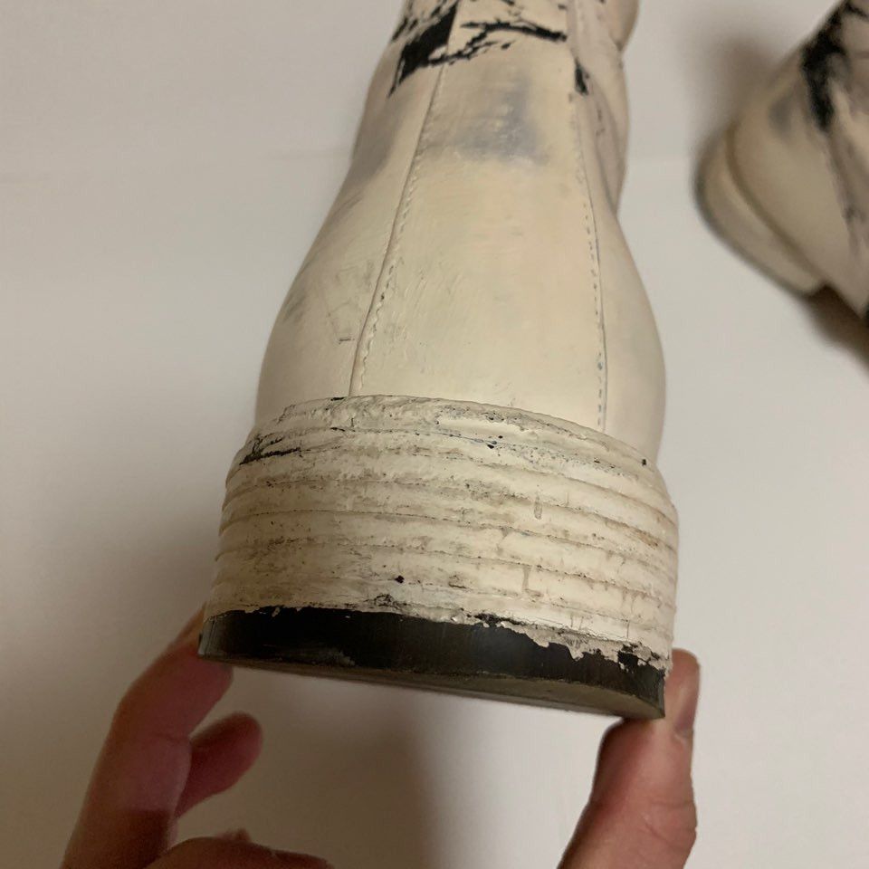 Maison Margiela Early Season Painted Boots Size US 9 / EU 42 - 24 Thumbnail