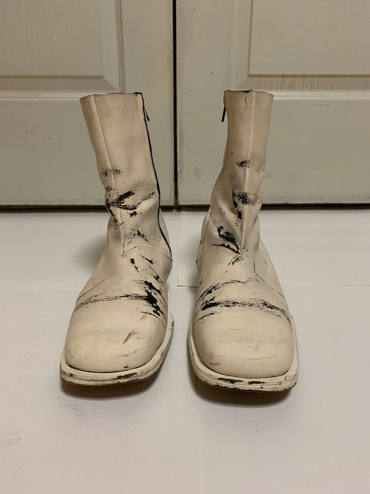 Maison Margiela Early Season Painted Boots Size US 9 / EU 42 - 6 Thumbnail