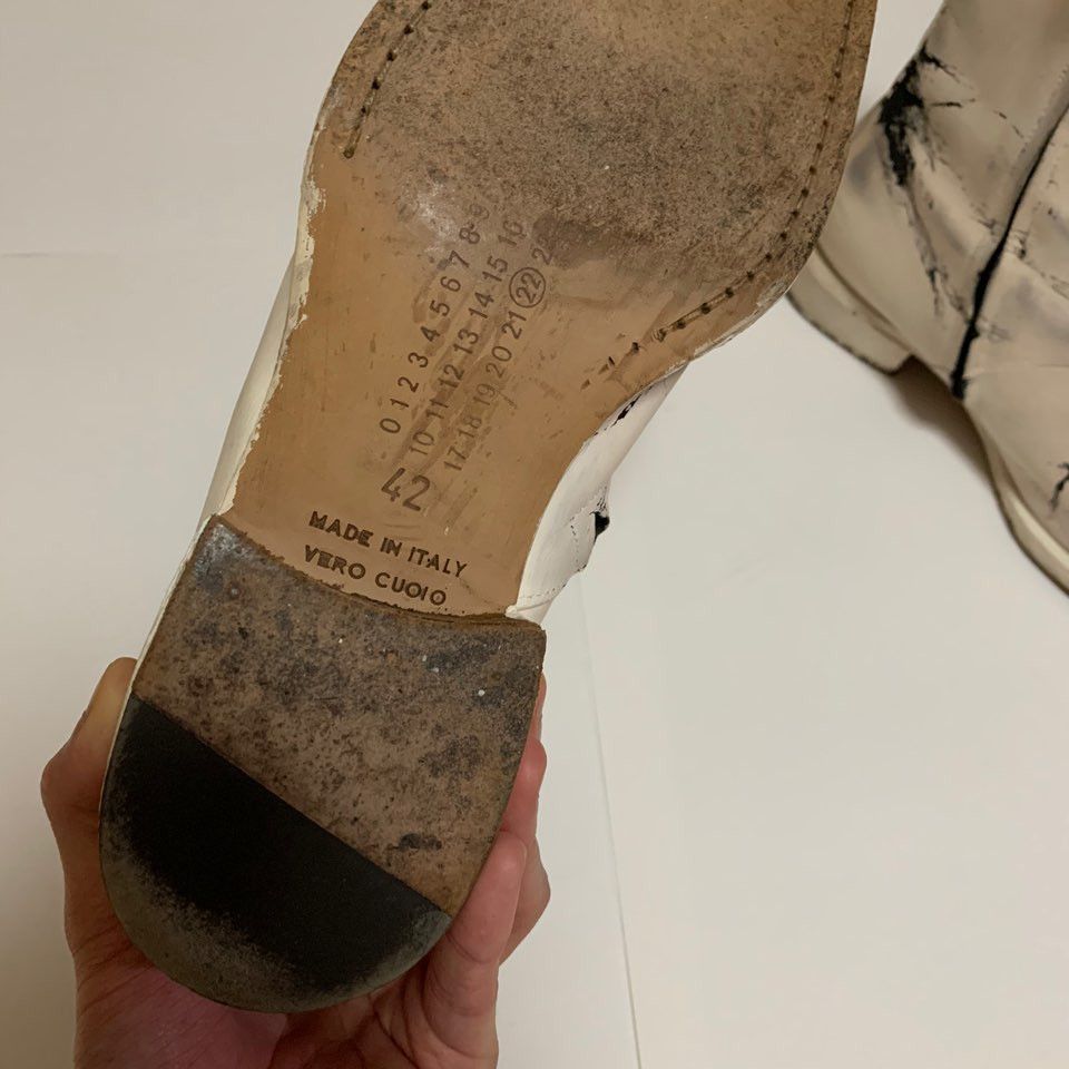 Maison Margiela Early Season Painted Boots Size US 9 / EU 42 - 7 Thumbnail