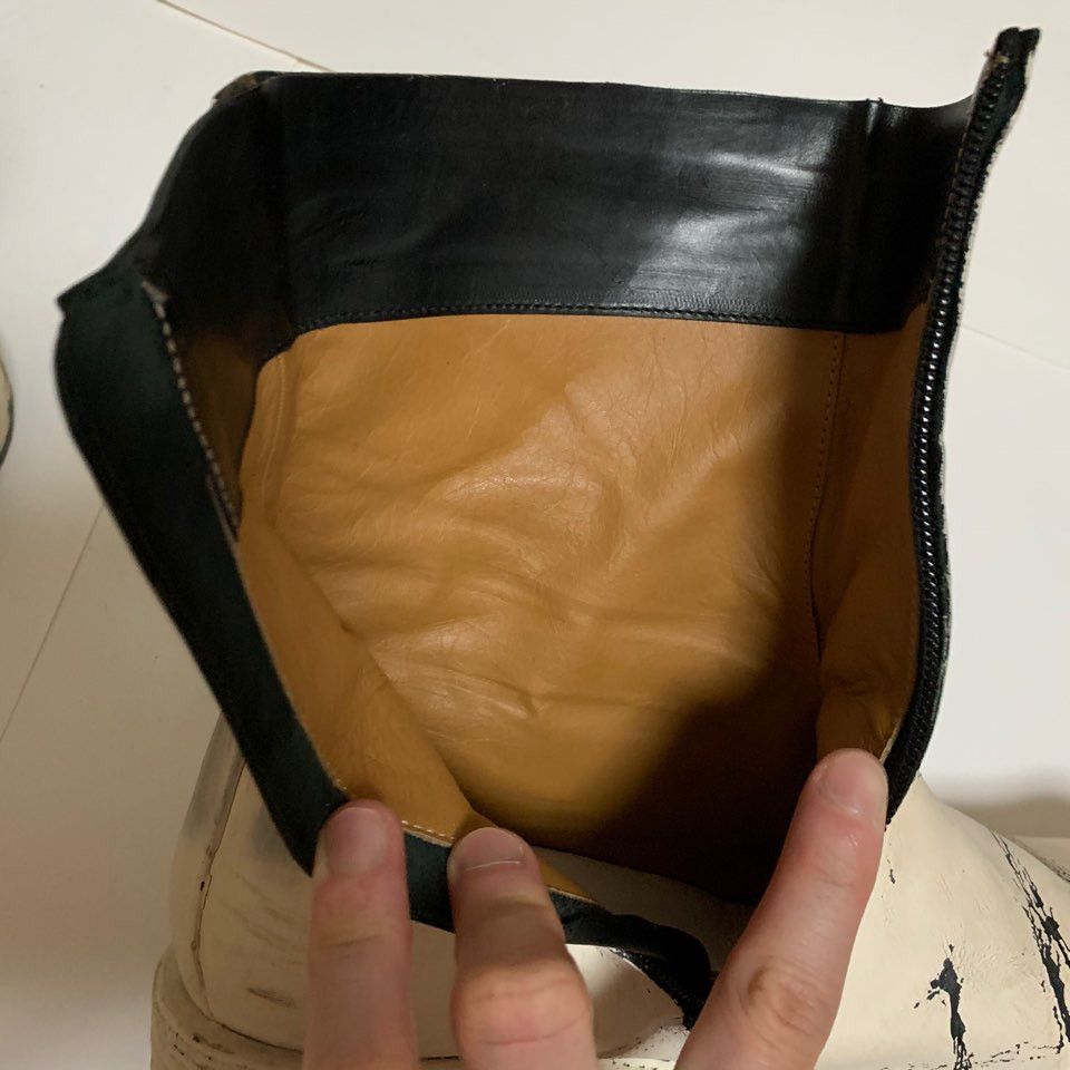 Maison Margiela Early Season Painted Boots Size US 9 / EU 42 - 9 Thumbnail