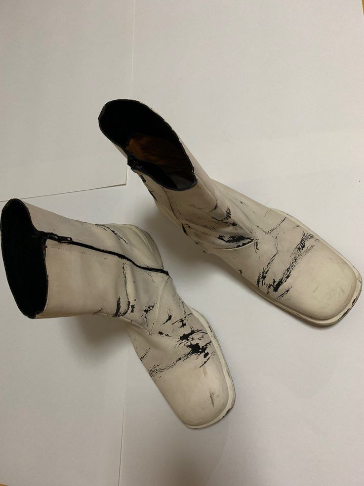 Maison Margiela Early Season Painted Boots Size US 9 / EU 42 - 13 Thumbnail