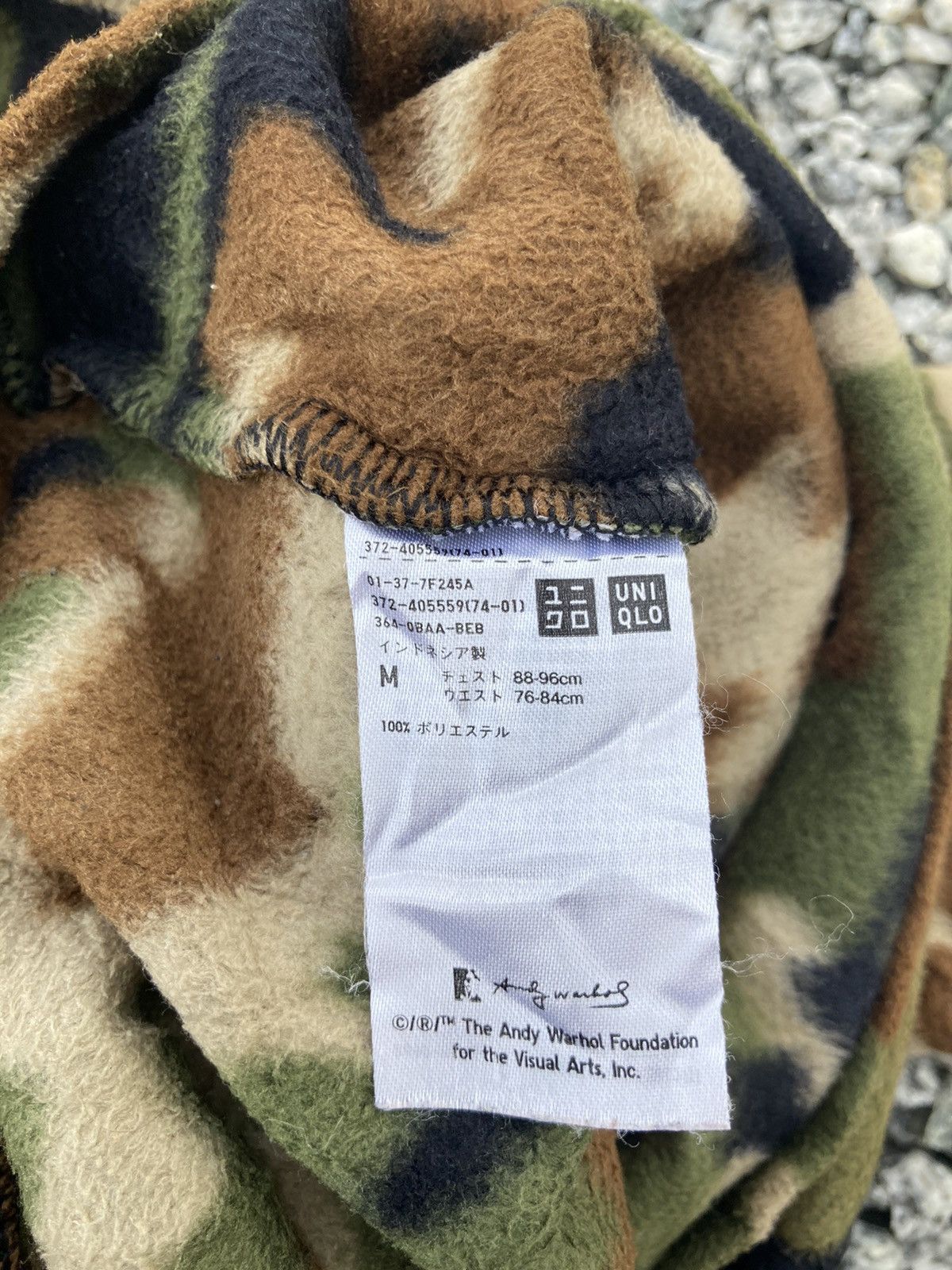 Andy Warhol ANDY WARHOL X UNIQLO CAMO FLEECE Size US M / EU 48-50 / 2 - 5 Thumbnail