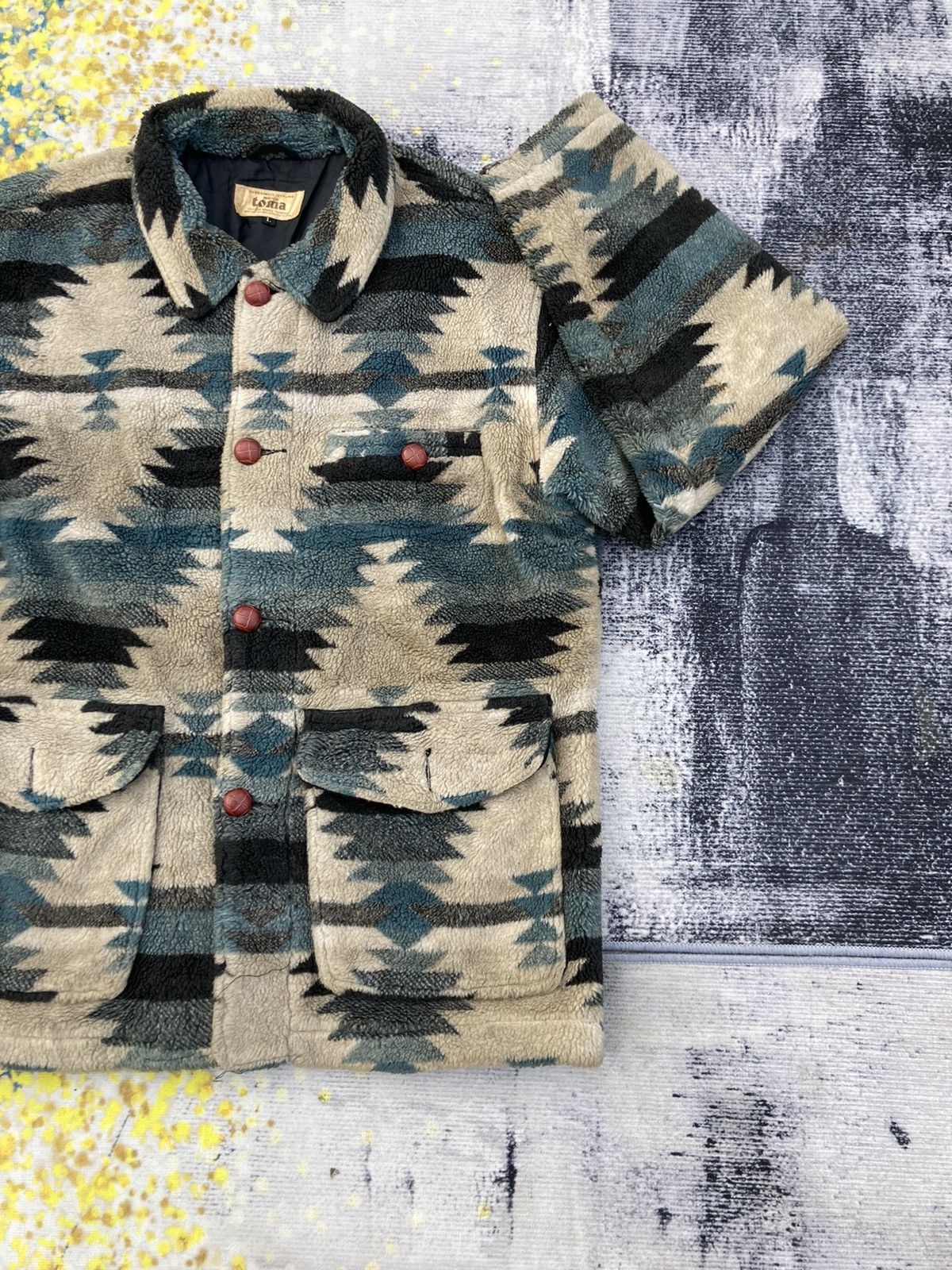 Japanese Brand COORDINATE STYLING MEN’S TOMA NATIVE JACKET Size US L / EU 52-54 / 3 - 4 Thumbnail