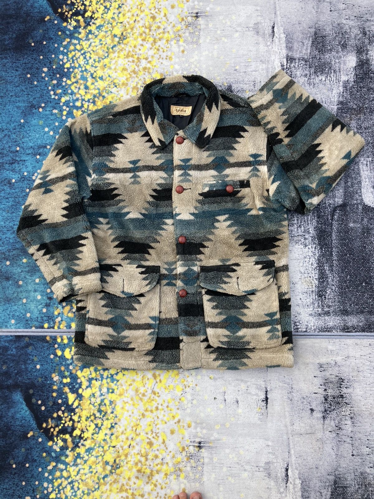Japanese Brand COORDINATE STYLING MEN’S TOMA NATIVE JACKET Size US L / EU 52-54 / 3 - 1 Thumbnail