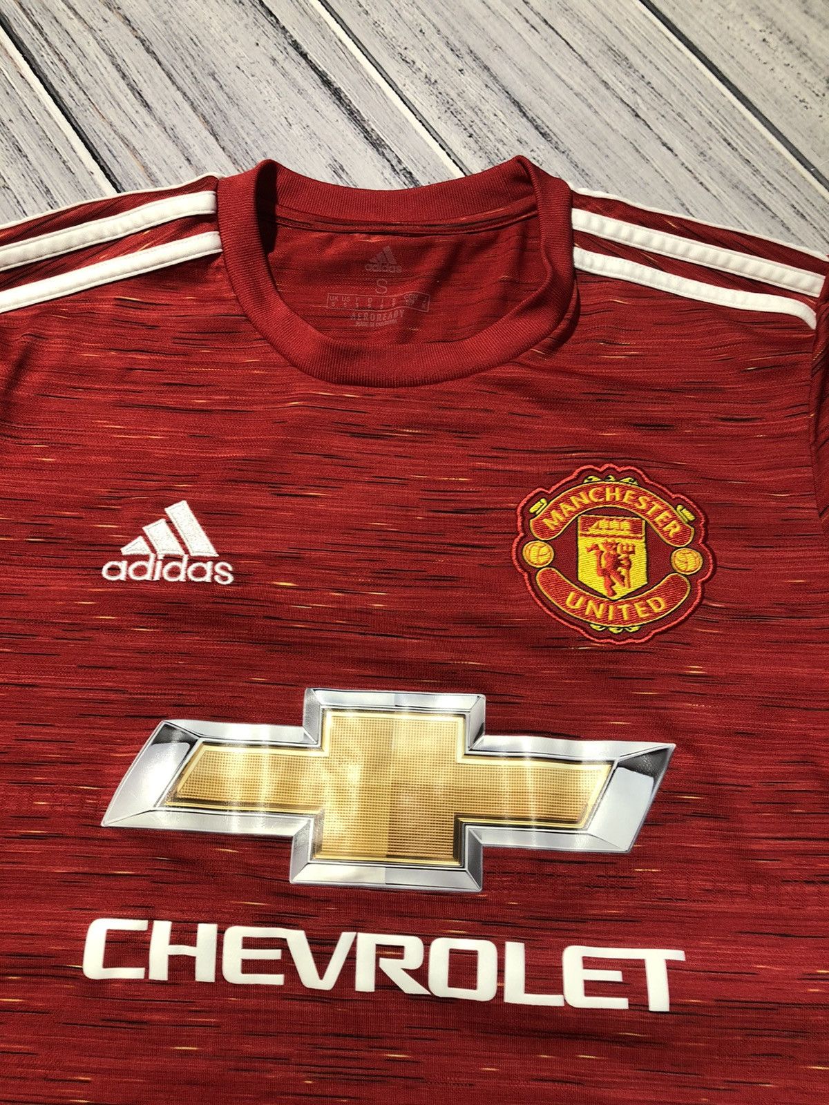Adidas Adidas Manchester United 2020 2021 Home Shirt Soccer Jersey Size US S / EU 44-46 / 1 - 2 Thumbnail