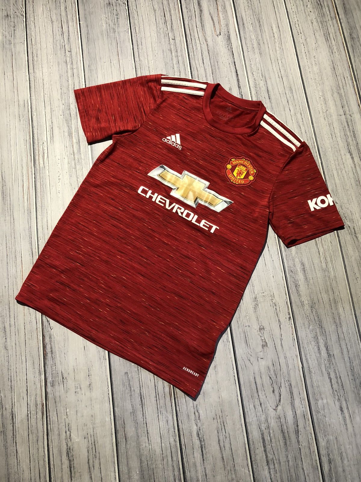 Adidas Adidas Manchester United 2020 2021 Home Shirt Soccer Jersey Size US S / EU 44-46 / 1 - 1 Thumbnail