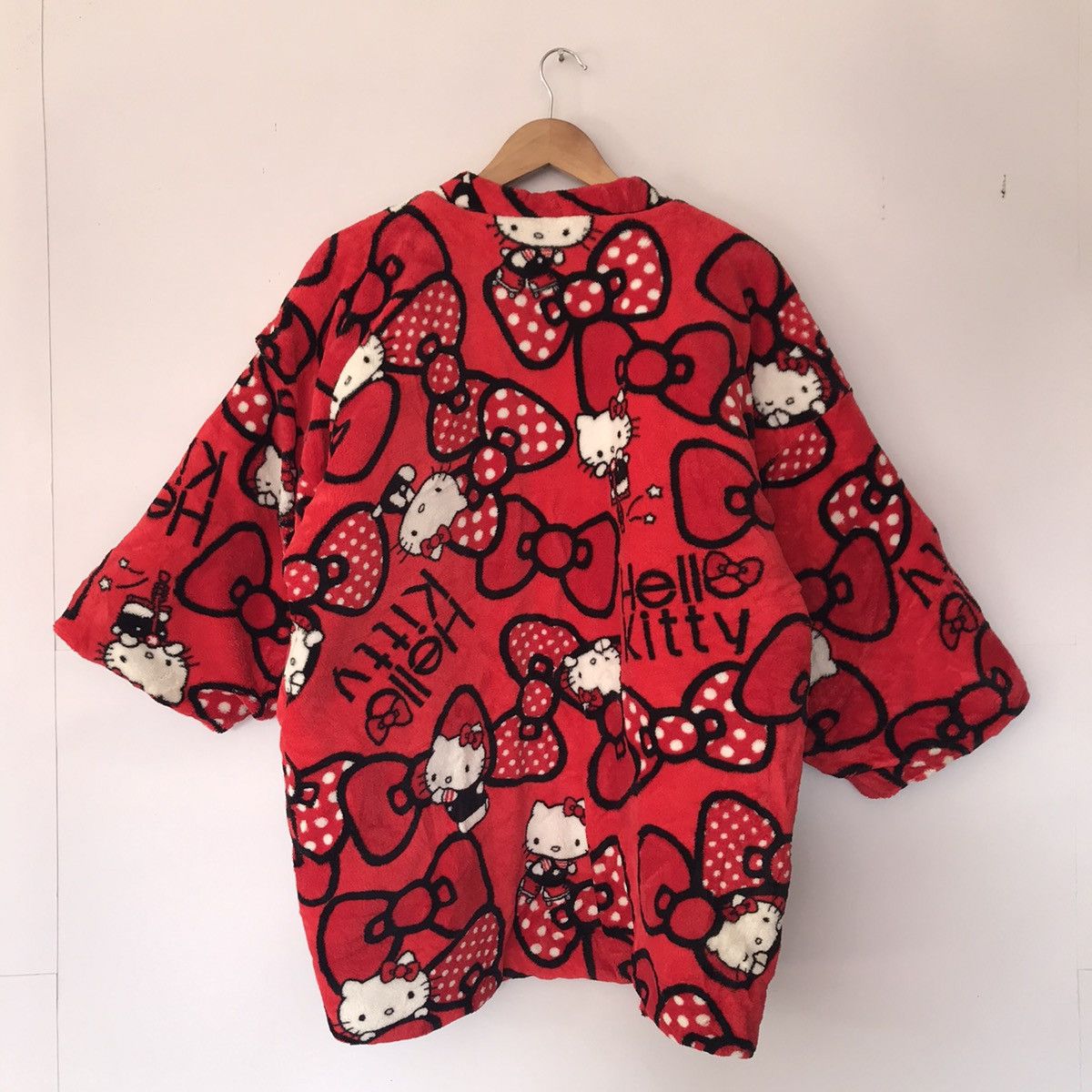 Cartoon Network × Japanese Brand Hello kitty Japanese Cardigan fleece kimono Jacket Size US M / EU 48-50 / 2 - 4 Thumbnail