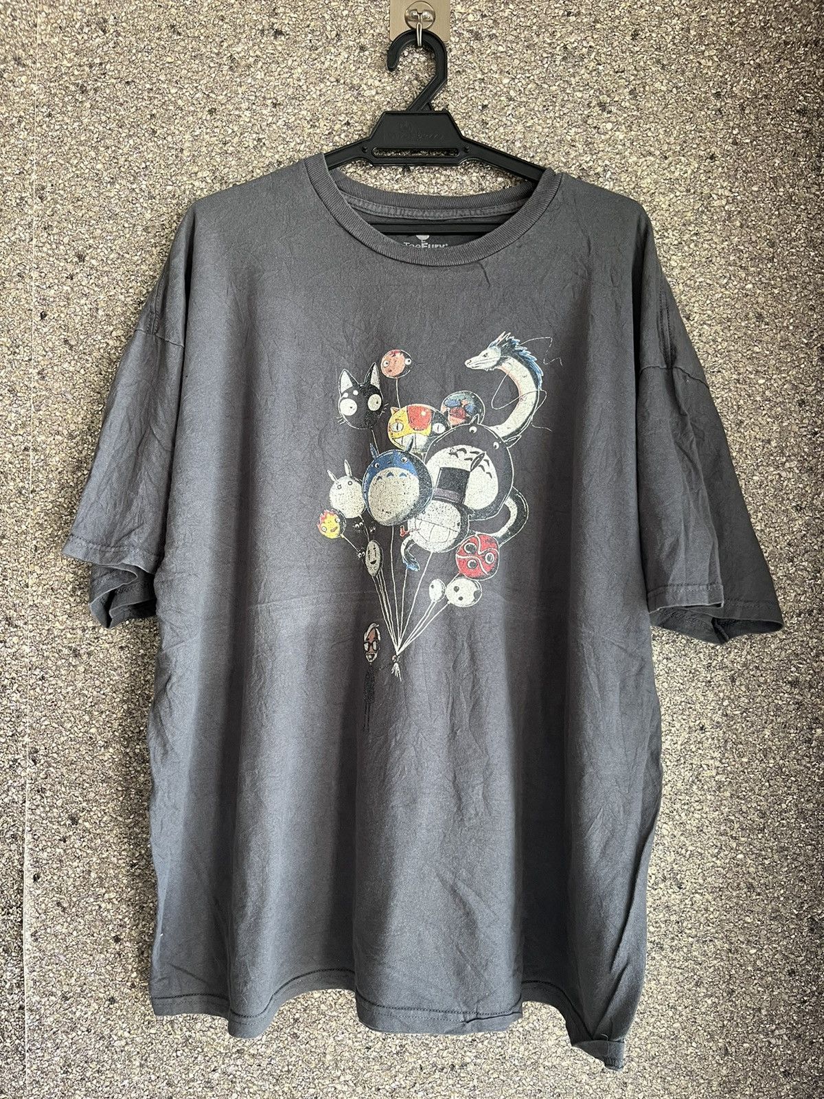 image of Vintage Tee Fury Ft42 in Grey, Men's (Size 2XL)