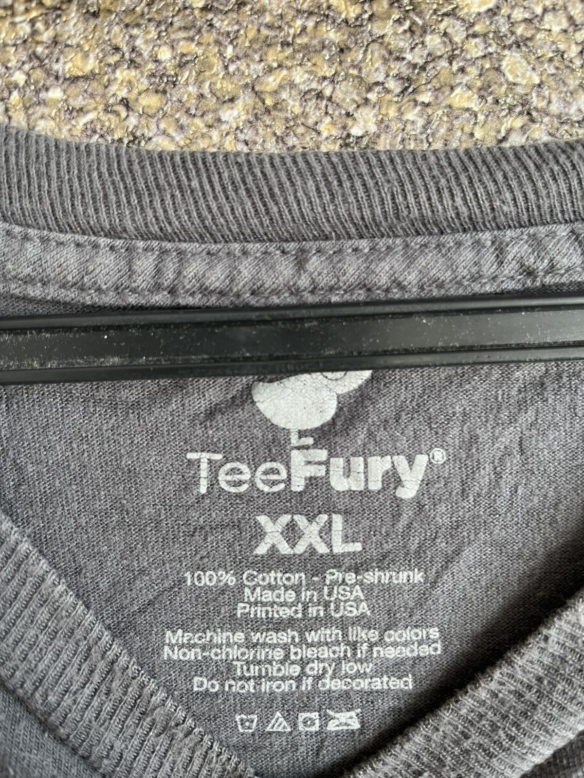 Vintage Tee fury ft42 Size US XXL / EU 58 / 5 - 3 Thumbnail