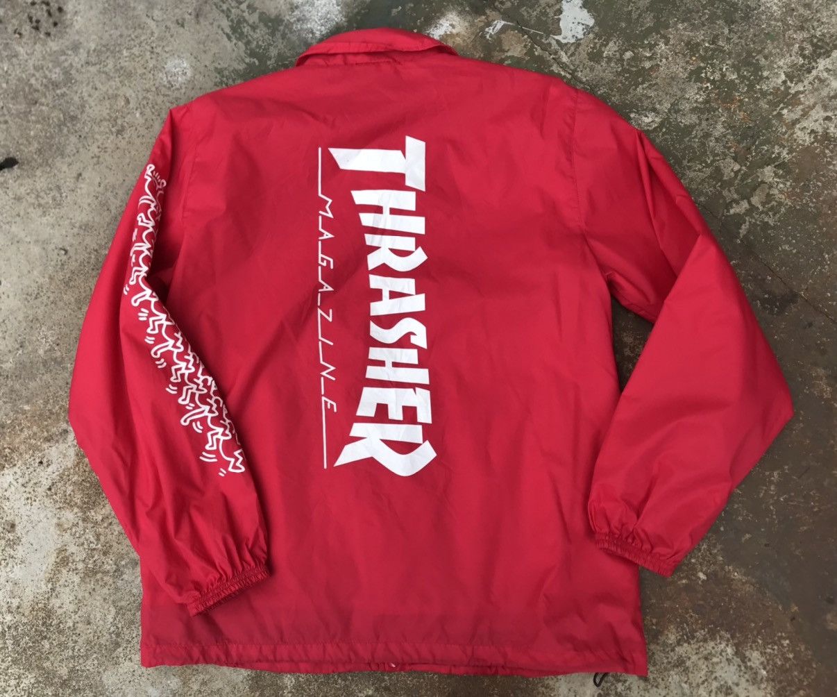 Keith Haring × Thrasher Sweater thrasher x Keith Haring Size US M / EU 48-50 / 2 - 2 Thumbnail