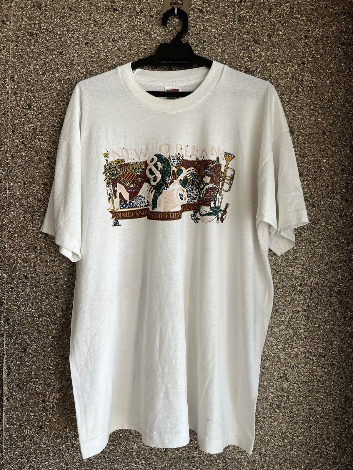 image of Vintage New Orlean Ft42 in White, Men's (Size XL)