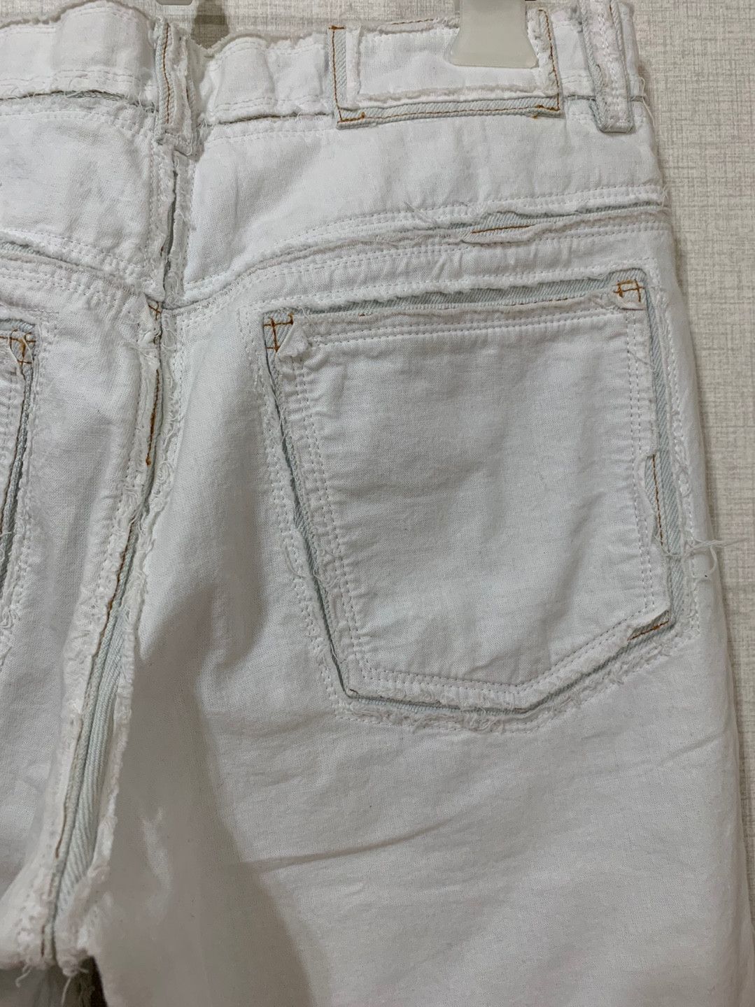 Maison Margiela Archive Artisanal 04 Rough Cutting White Denim Size US 30 / EU 46 - 11 Thumbnail