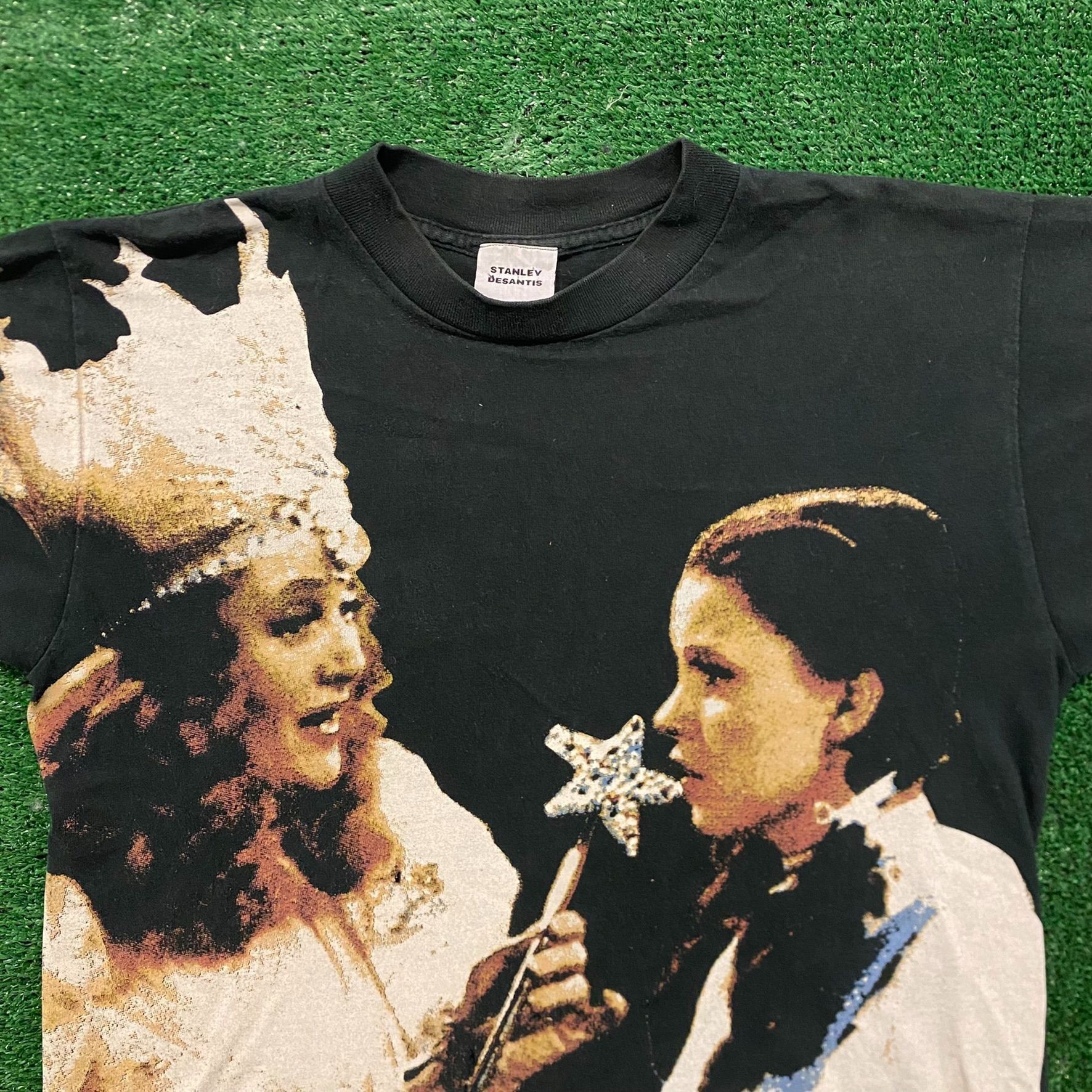 Vintage Crazy Vintage 90s Wizard of Oz Witch Movie T-Shirt Size US L / EU 52-54 / 3 - 2 Thumbnail