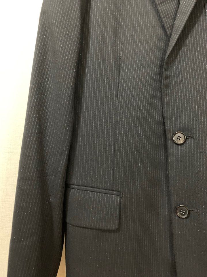 Dior Holy Grail 02SS BOYS DON'T CRY Glitter Pin Stripe Blazer Size 48R - 9 Thumbnail
