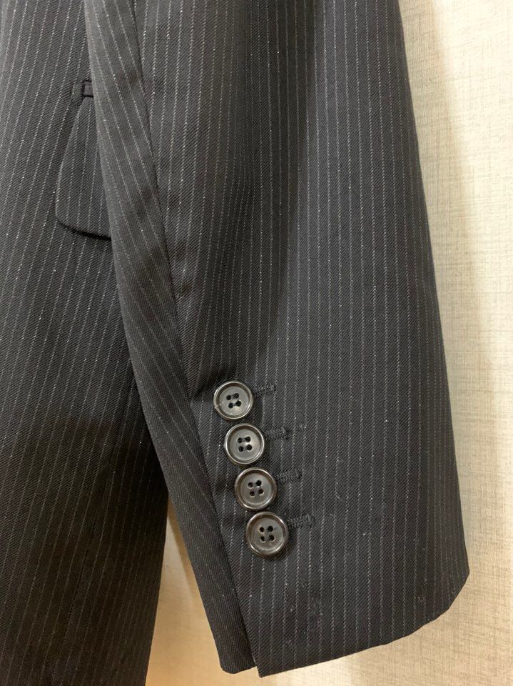 Dior Holy Grail 02SS BOYS DON'T CRY Glitter Pin Stripe Blazer Size 48R - 11 Thumbnail