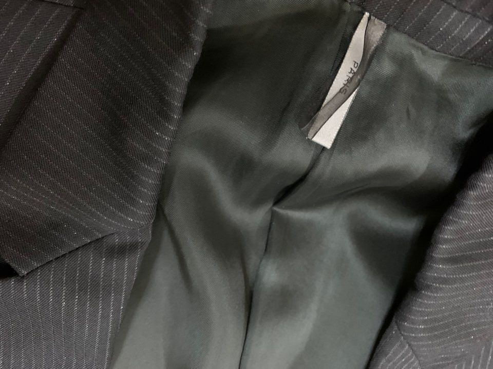 Dior Holy Grail 02SS BOYS DON'T CRY Glitter Pin Stripe Blazer Size 48R - 4 Thumbnail