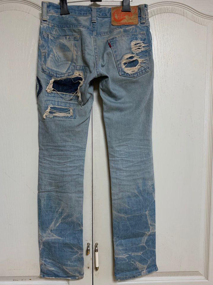 Hysteric Glamour Repair Patch Denim Size US 27 - 4 Thumbnail