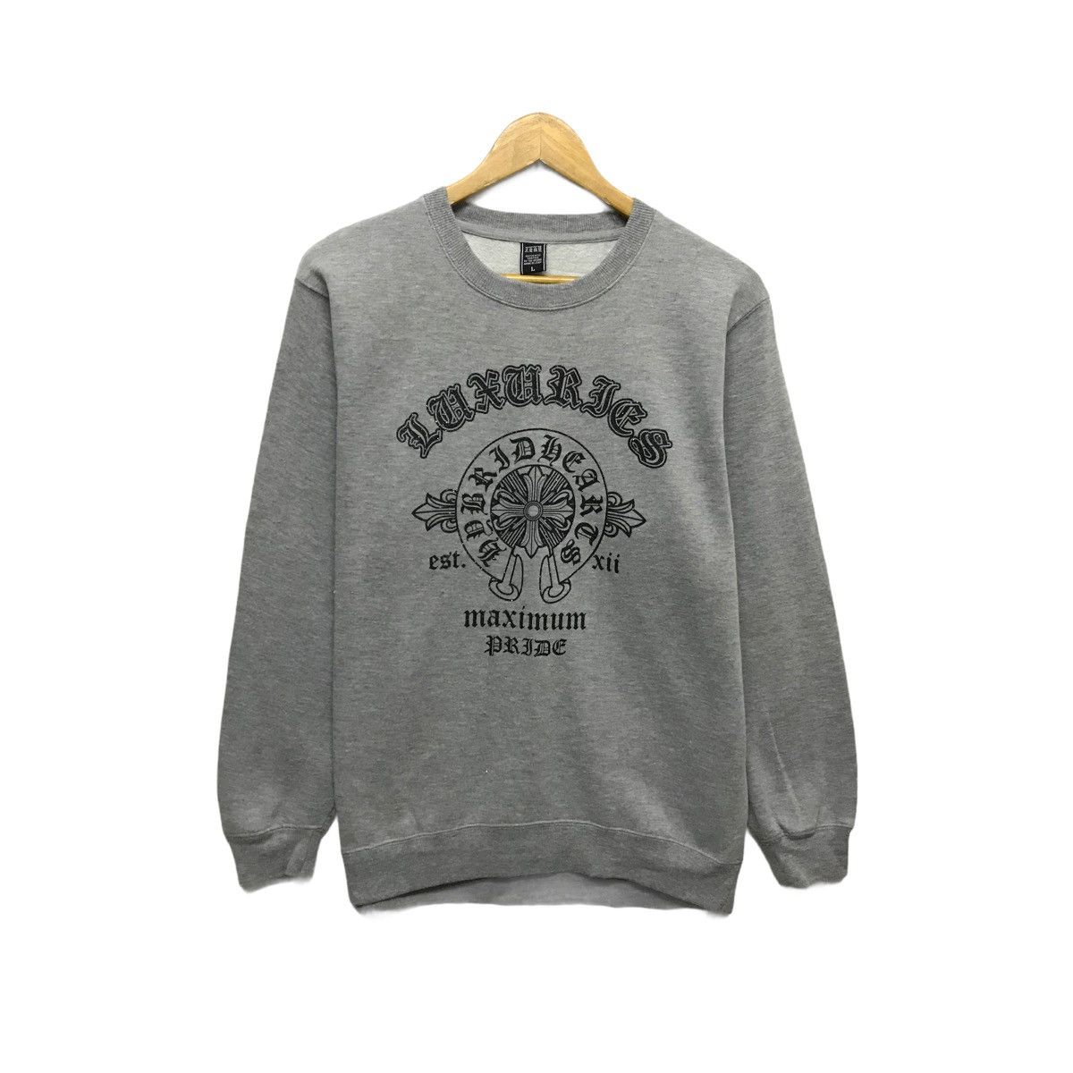 Japanese Brand × Seditionaries Vintage Zeka Sweatshirt Biglogo Art Design Hearts Size US M / EU 48-50 / 2 - 2 Thumbnail