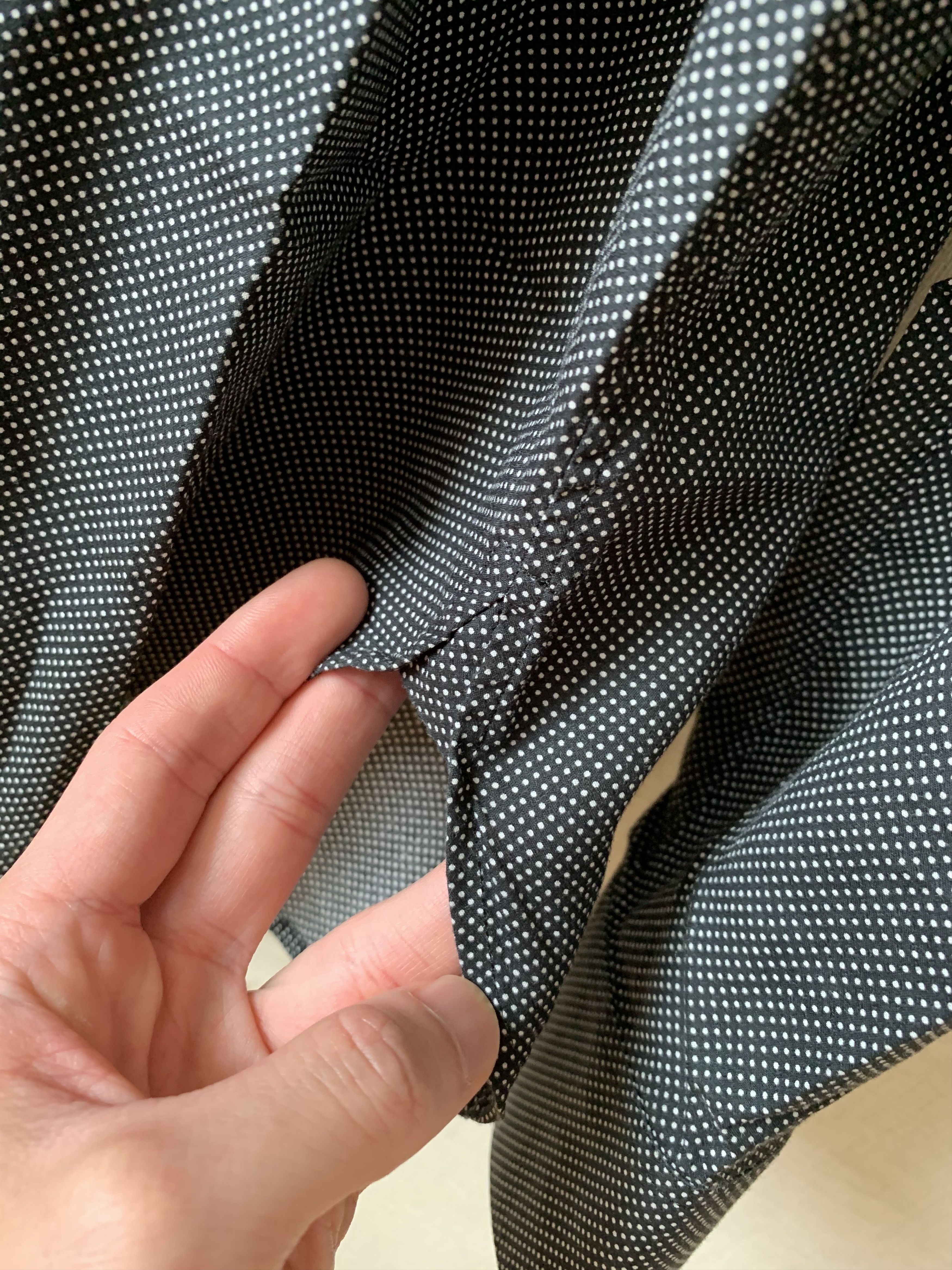 Saint Laurent Paris 13SS Black / White Dots Shirts Size US M / EU 48-50 / 2 - 9 Thumbnail