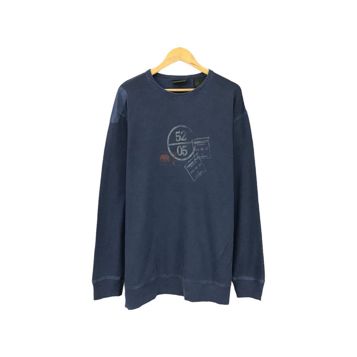 Timberland × Vintage Vintage Timberland Sweatshirt CrewNeck Size US L / EU 52-54 / 3 - 1 Thumbnail