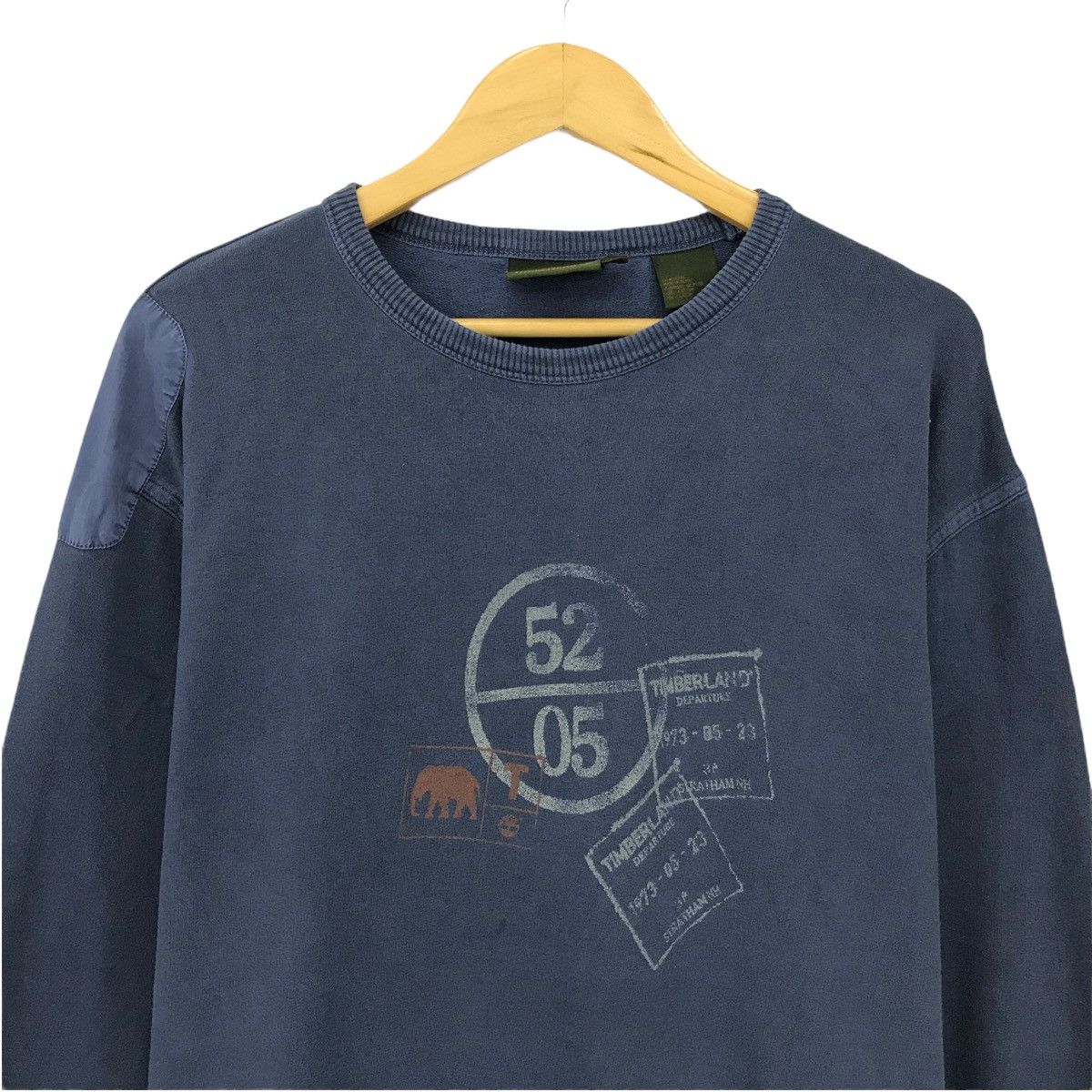 Timberland × Vintage Vintage Timberland Sweatshirt CrewNeck Size US L / EU 52-54 / 3 - 2 Thumbnail