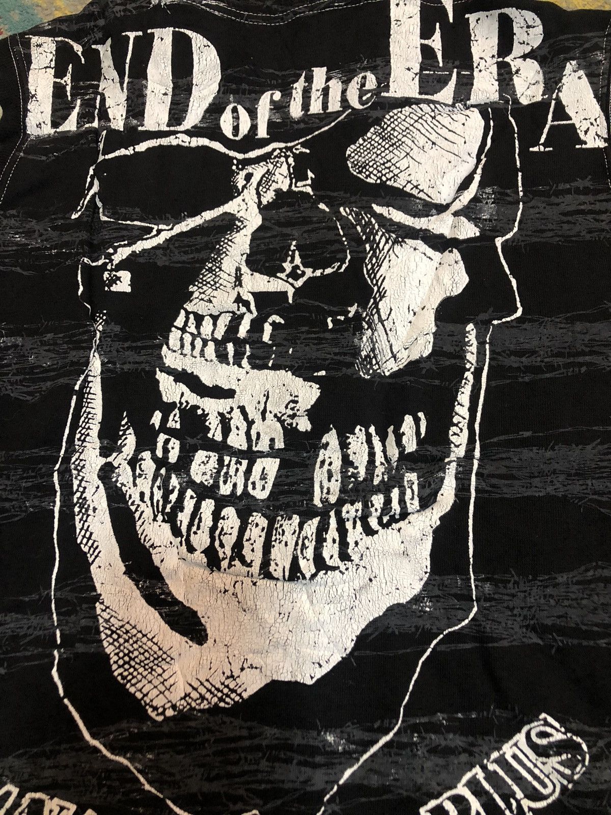 Japanese Brand × Seditionaries H.Anarchyism Big Skull Seditionaries Sleeveless Punk Hoodie Size US M / EU 48-50 / 2 - 1 Thumbnail