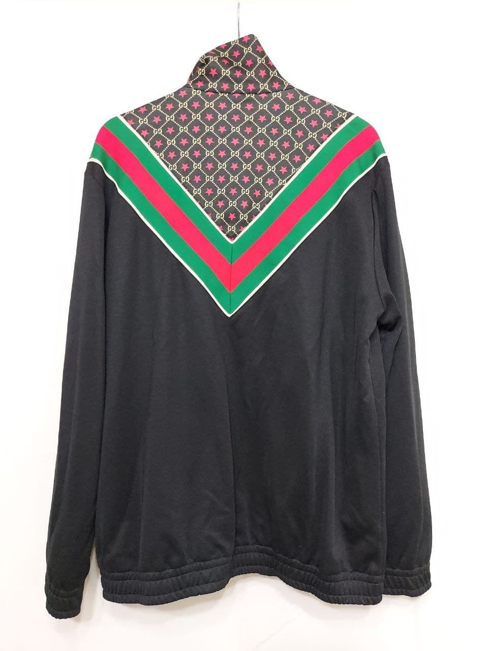 Gucci *New* Webbing-Trimmed Logo-print Tech-Jersey Track Jacket Size US M / EU 48-50 / 2 - 2 Thumbnail