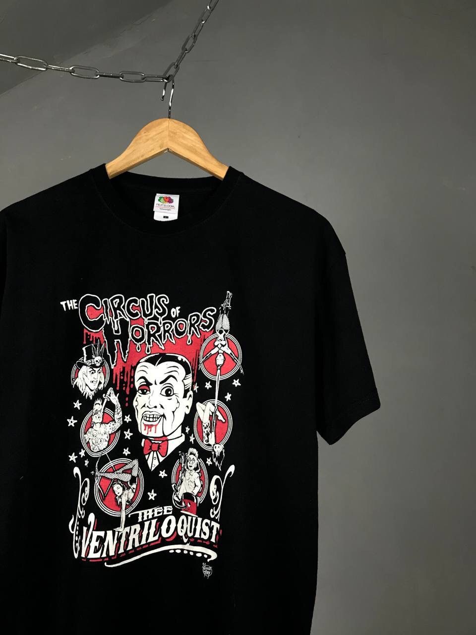 Expert Horror × Vintage The circus of horrors Ventriloquist vintage movie tee Size US L / EU 52-54 / 3 - 2 Thumbnail