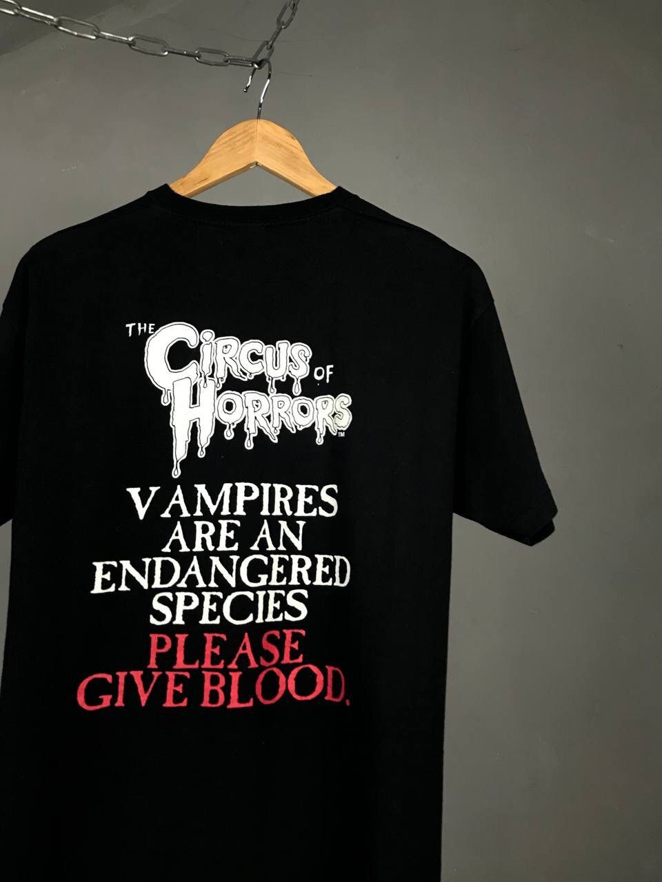 Expert Horror × Vintage The circus of horrors Ventriloquist vintage movie tee Size US L / EU 52-54 / 3 - 7 Thumbnail