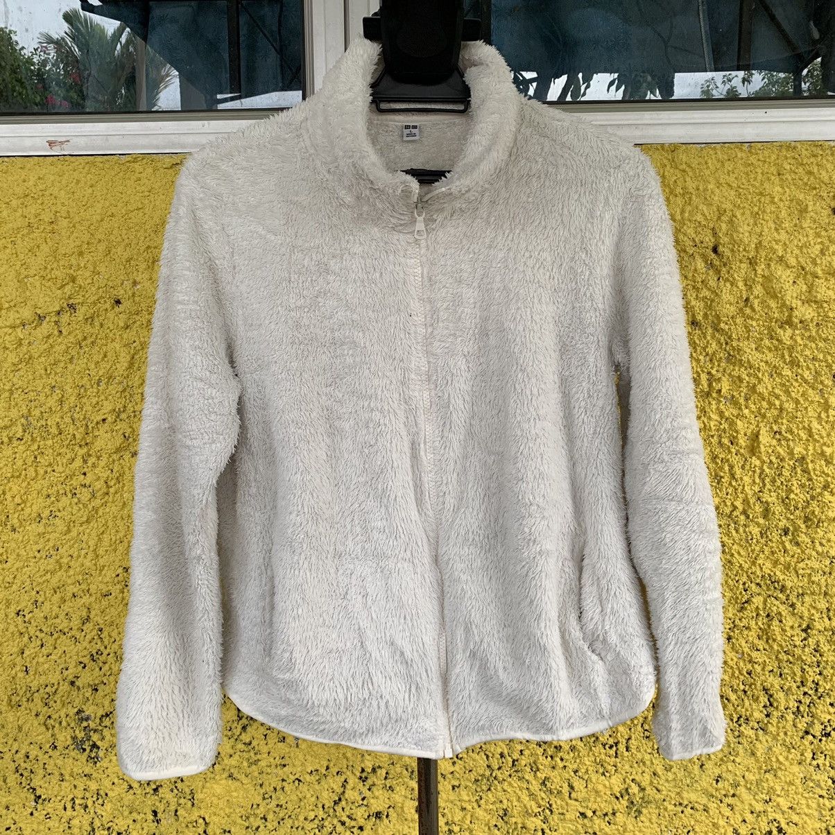 Japanese Brand × Uniqlo Uniqlo light jacket fleece zipper Size L / US 10 / IT 46 - 1 Thumbnail