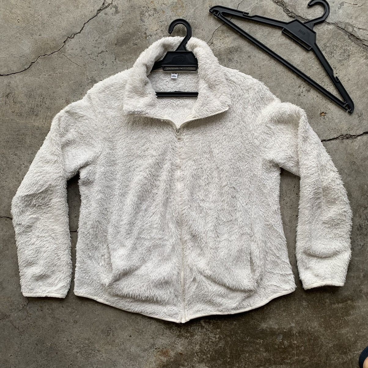 Japanese Brand × Uniqlo Uniqlo light jacket fleece zipper Size L / US 10 / IT 46 - 7 Thumbnail