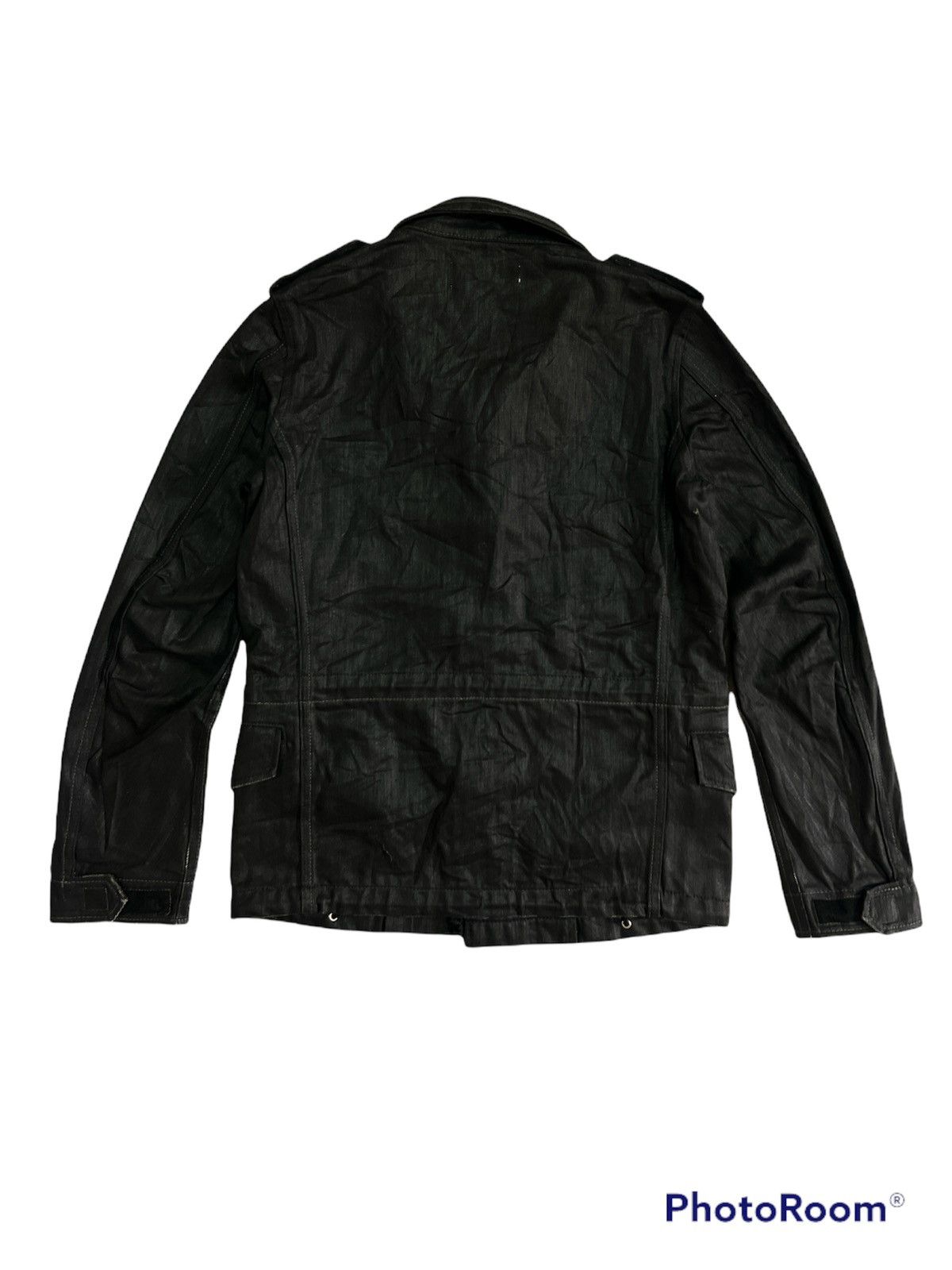 Japanese Brand × Vanquish Vanquish Waxed Parka Jacket Size US S / EU 44-46 / 1 - 7 Thumbnail