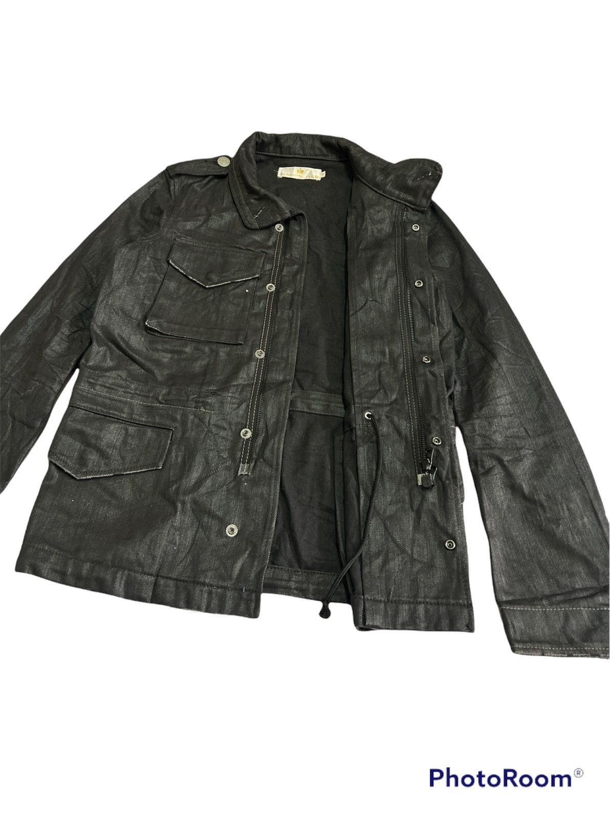 Japanese Brand × Vanquish Vanquish Waxed Parka Jacket Size US S / EU 44-46 / 1 - 6 Thumbnail