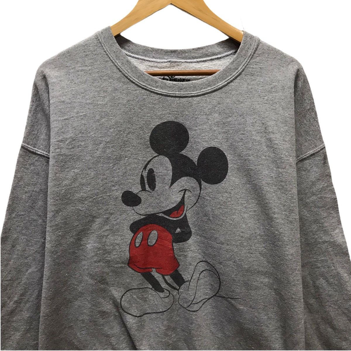 Disney × Mickey Mouse × Vintage Vintage Disney Mickey Mouse Sweatshirt Big Logo Mickey Size US XL / EU 56 / 4 - 3 Thumbnail