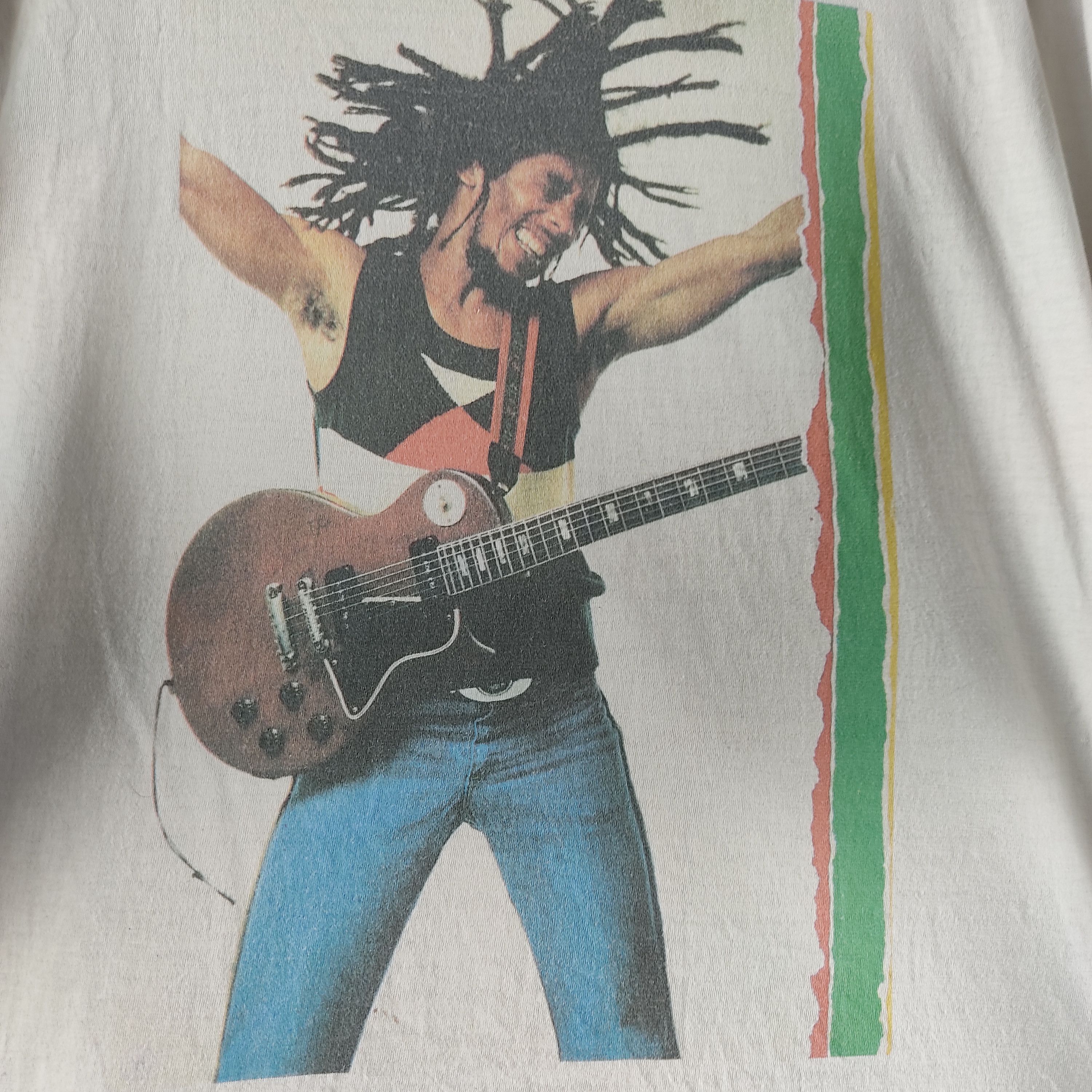 Band Tees × Bob Marley × Vintage 90's Bob Marley Size US XL / EU 56 / 4 - 2 Thumbnail