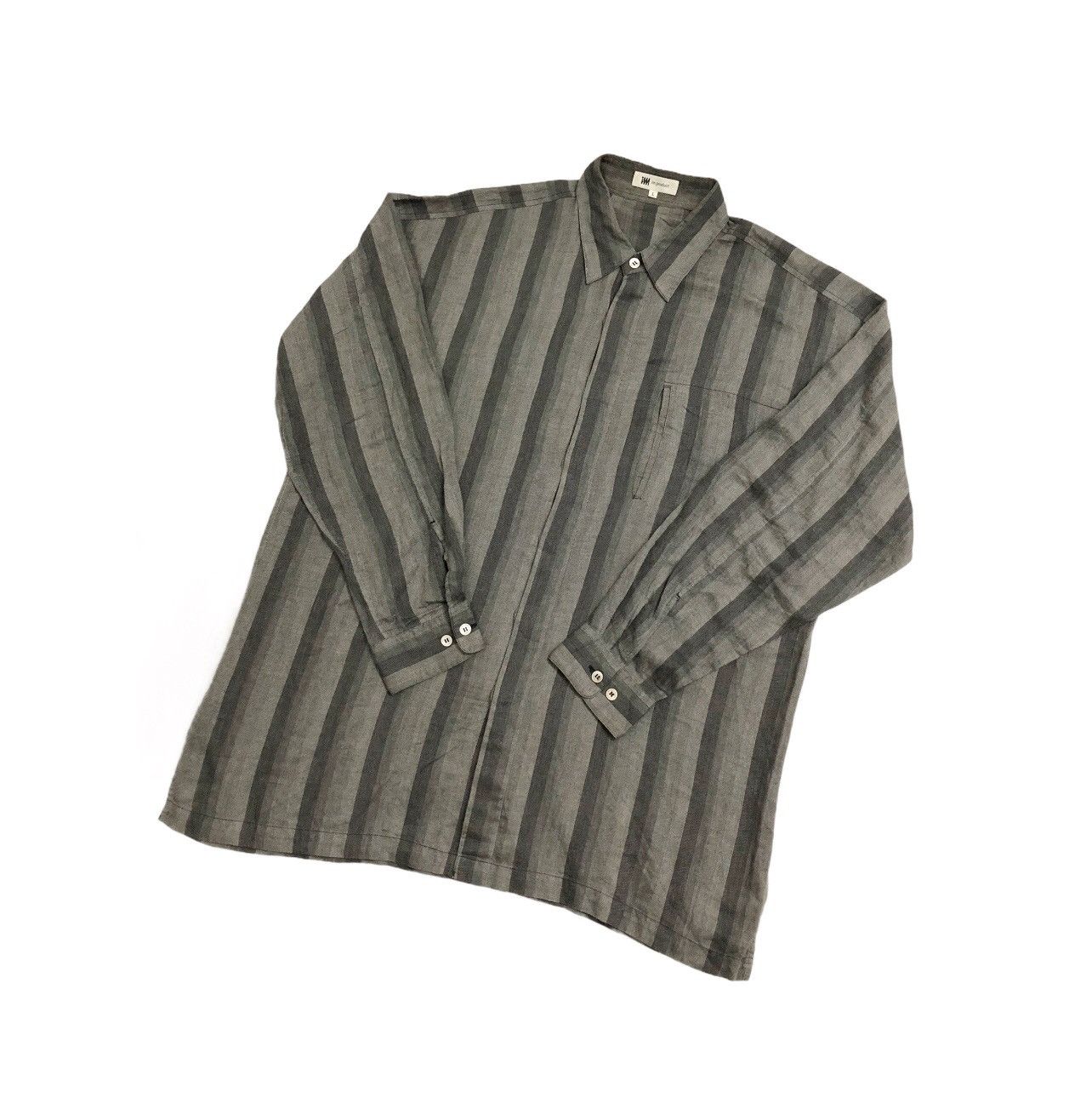 Issey Miyake 🔥Masterpiece 🔥 97AW IM Issey Miyake oversize shirt Size US L / EU 52-54 / 3 - 2 Thumbnail
