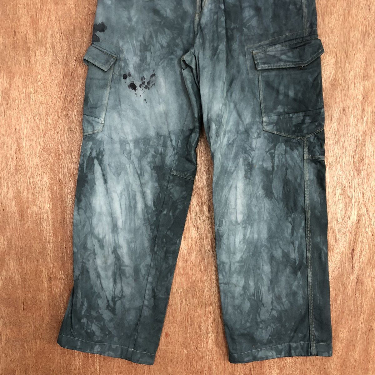 Faded Glory DL Evenriver faded thrased Multipocket Cargo Pants #c753 Size US 31 - 3 Thumbnail