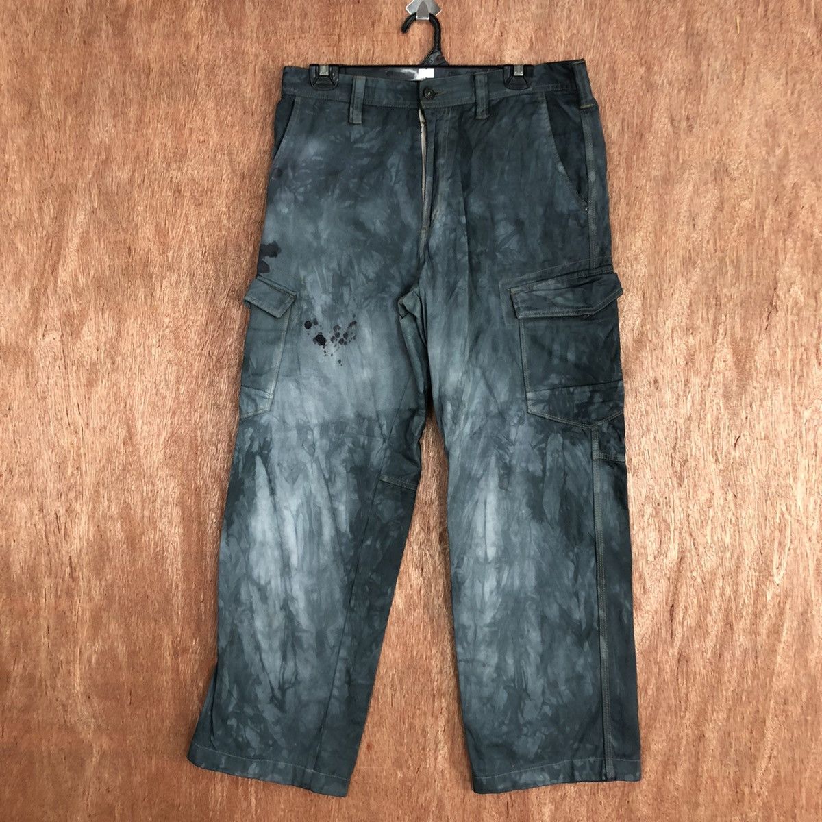 Faded Glory DL Evenriver faded thrased Multipocket Cargo Pants #c753 Size US 31 - 1 Thumbnail