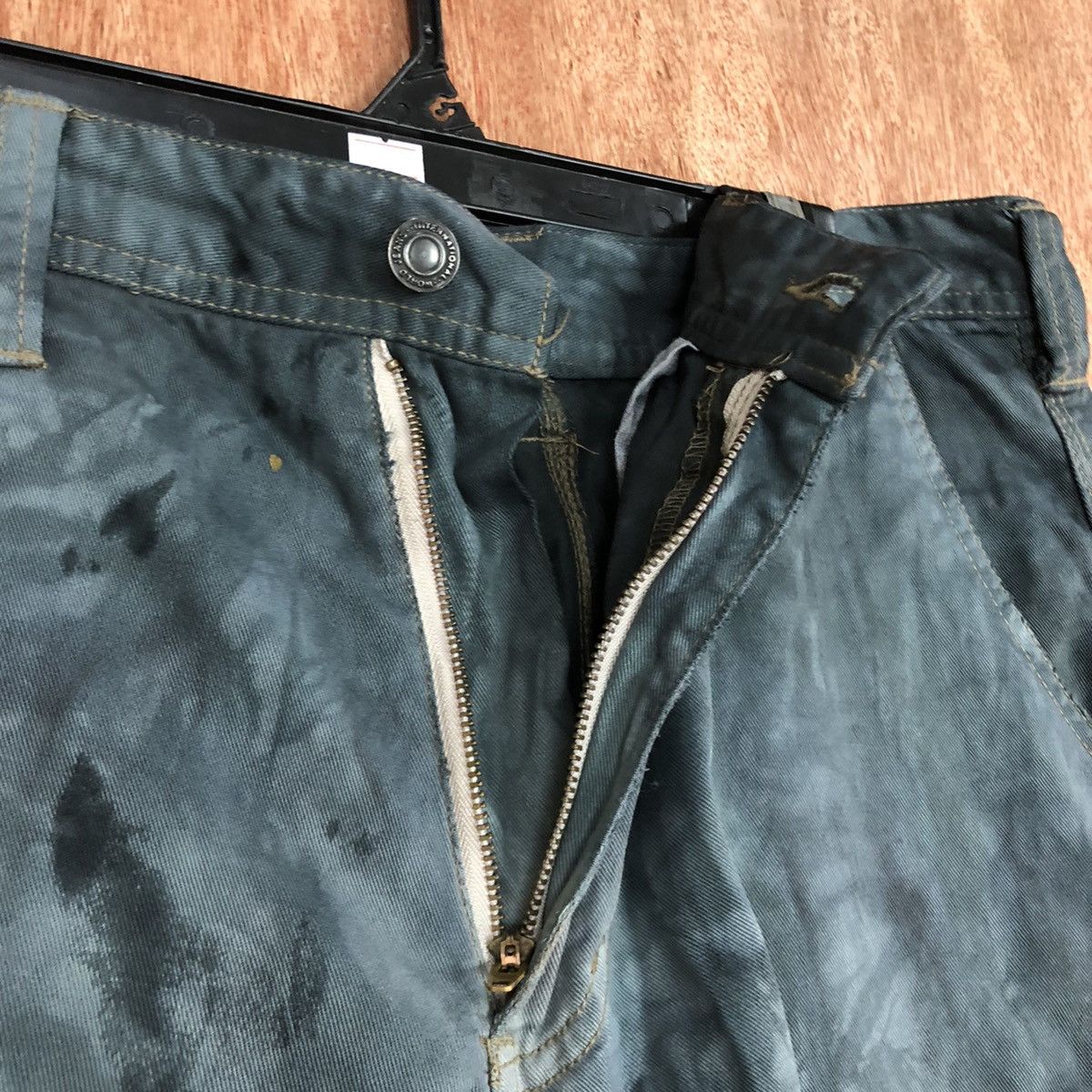 Faded Glory DL Evenriver faded thrased Multipocket Cargo Pants #c753 Size US 31 - 8 Thumbnail
