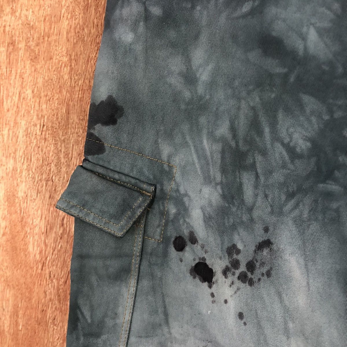 Faded Glory DL Evenriver faded thrased Multipocket Cargo Pants #c753 Size US 31 - 6 Thumbnail