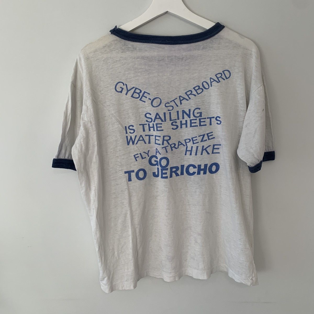 Retrofit × Vintage 70s 80s Crew Skipper Jack Holt Regatta Sailing ringer Shirt Size US S / EU 44-46 / 1 - 4 Thumbnail