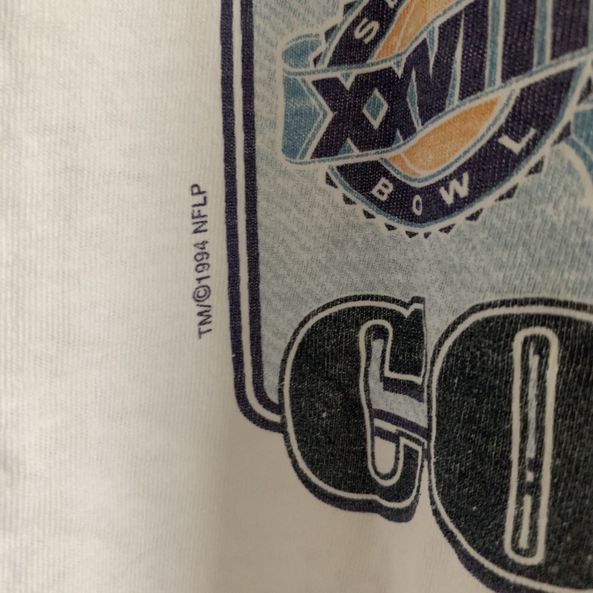 NFL × Starter × Vintage 1994 Distressed Dallas Cowboys Super Bowl XXVIII 28 Shirt Size US L / EU 52-54 / 3 - 2 Thumbnail