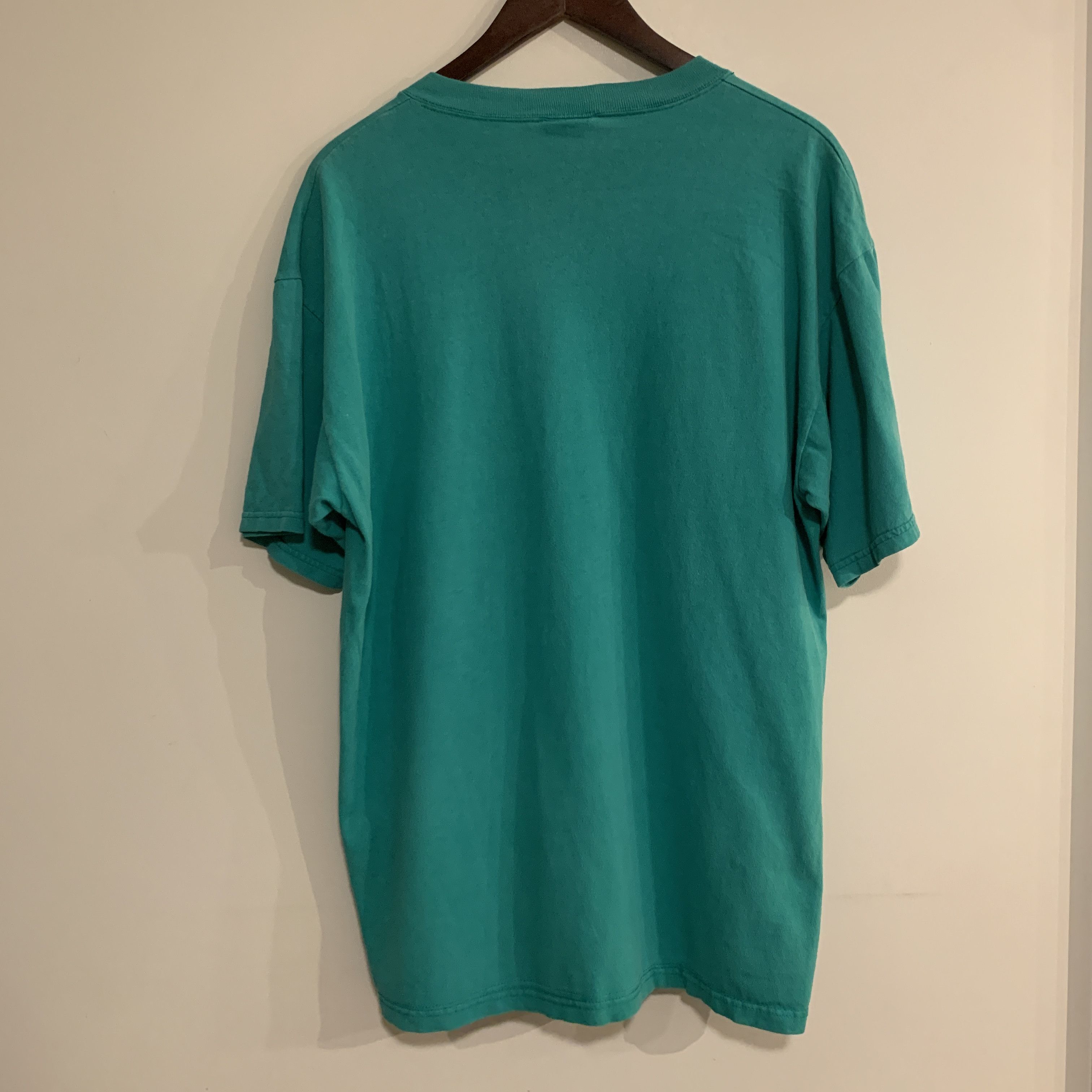 Lee × Vintage 90s Lee Heavyweight Blank T Shirt Travis Kanye Style Size US XL / EU 56 / 4 - 7 Thumbnail