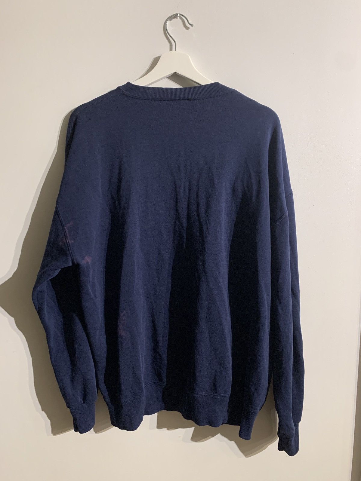 Russell Athletic × Vintage 90s Russell Athletic USA Made Blank Crew sweater Travis Size US XL / EU 56 / 4 - 2 Thumbnail